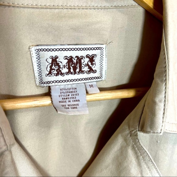 Ami fitted tan/ beige Blazer Medium - Picture 6 of 7